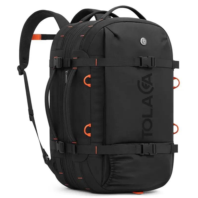 40L–50L Expandable Travel Backpack – TSA-Friendly Carry-On with Laptop & Wet-Dry Compartments