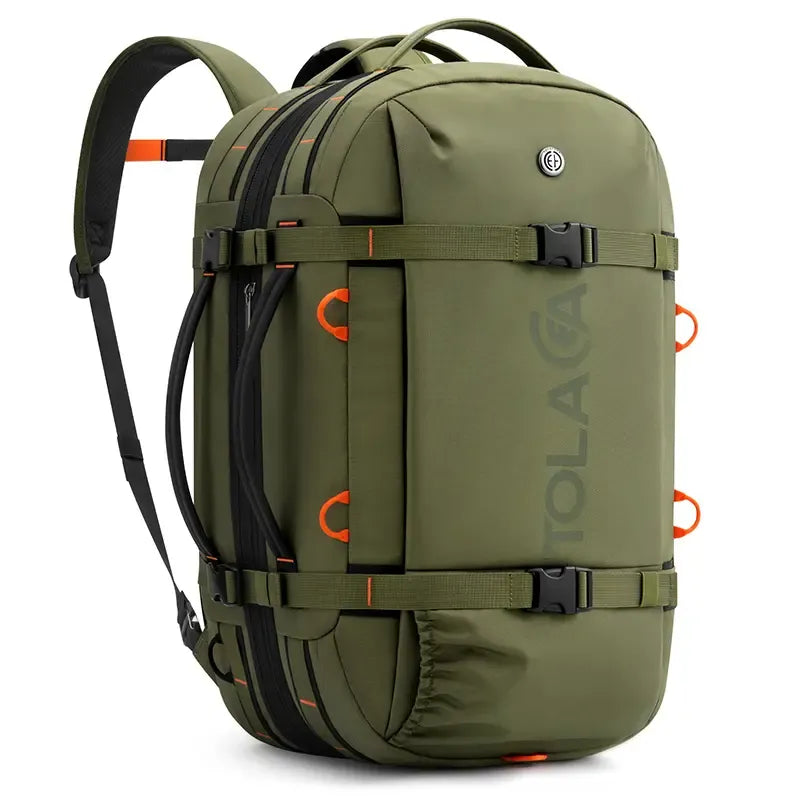 40L–50L Expandable Travel Backpack – TSA-Friendly Carry-On with Laptop & Wet-Dry Compartments