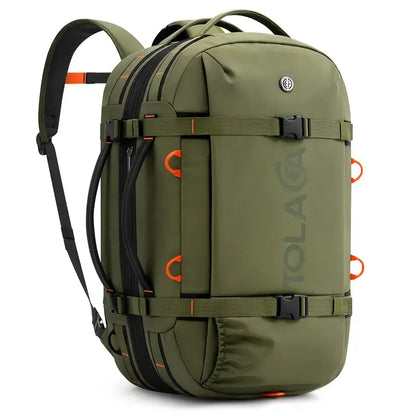 40L–50L Expandable Travel Backpack – TSA-Friendly Carry-On with Laptop & Wet-Dry Compartments