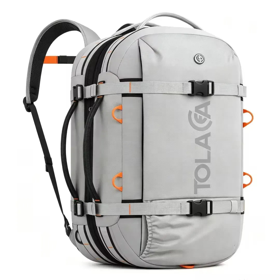 40L–50L Expandable Travel Backpack – TSA-Friendly Carry-On with Laptop & Wet-Dry Compartments