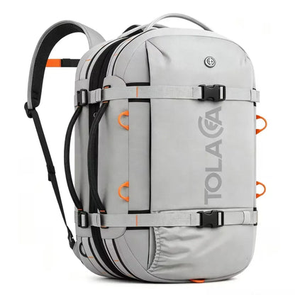 40L–50L Expandable Travel Backpack – TSA-Friendly Carry-On with Laptop & Wet-Dry Compartments
