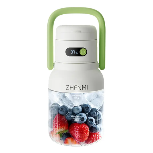 Cordless Blender 33oz | USB Rechargeable | Smoothies & Ice Crushing