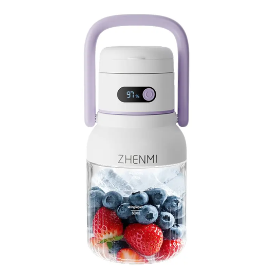 Cordless Blender 33oz | USB Rechargeable | Smoothies & Ice Crushing