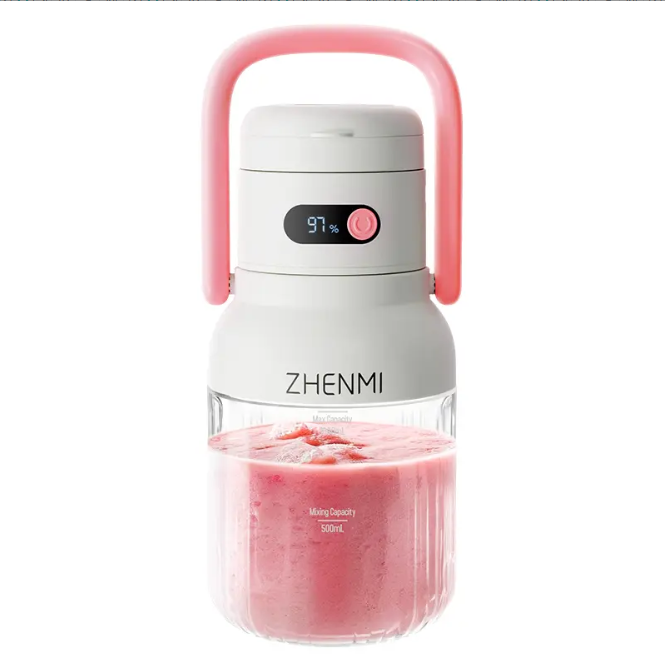 Cordless Blender 33oz | USB Rechargeable | Smoothies & Ice Crushing