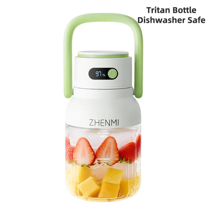 Cordless Blender 33oz | USB Rechargeable | Smoothies & Ice Crushing
