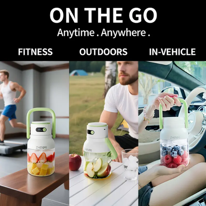Cordless Blender 33oz | USB Rechargeable | Smoothies & Ice Crushing